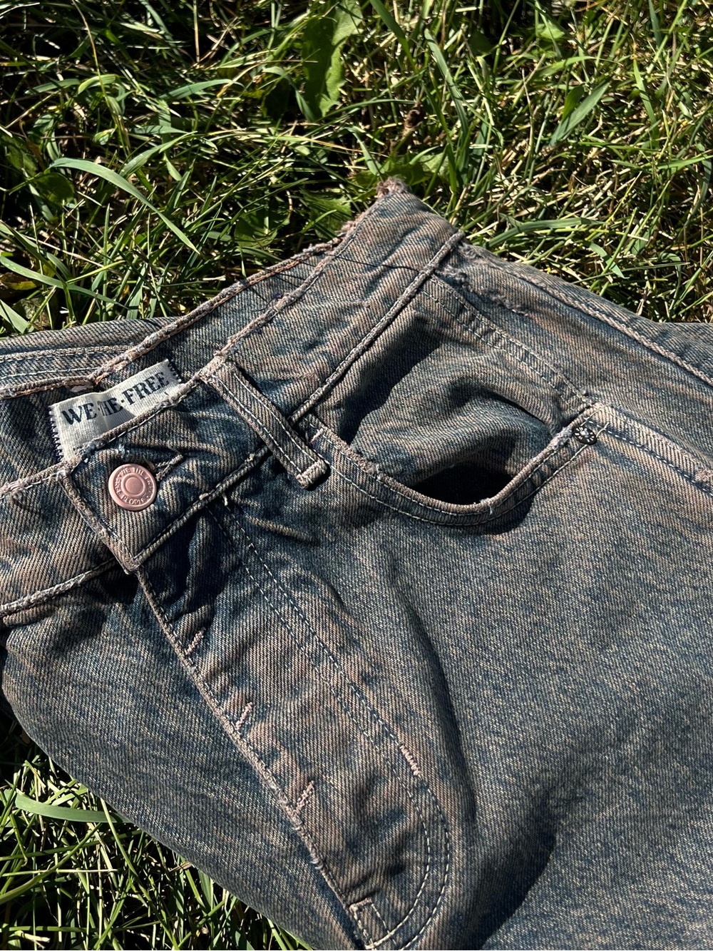 Free People Good Luck Barrel Jeans - Picture 14 of 16